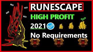 Runescape 3 Effortless Beginner 2021 Money Making Guide & Easy Method, High GP for Any Player RS3.