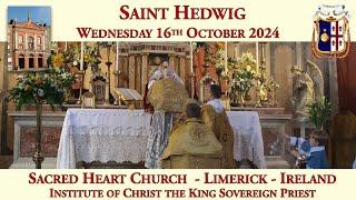 Wednesday 16th October 2024: Saint Hedwig