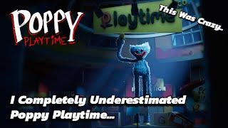 I Played Poppy Playtime For The First Time Ever...