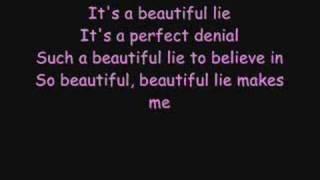 30 Seconds to mars - A beautiful lie Lyrics