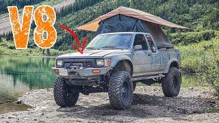 Crazy V8 Toyota Pickup Build