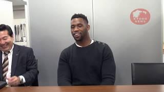 South Africa captain Siya Kolisi interview with Kyodo News (Part 1)