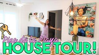 HOUSE TOURDefinitivo! Pisito de la Playa mini REFORMA SUPER LOW COST!! | Carla Wonderland