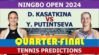 Daria Kasatkina vs Yulia Putintseva | Ningbo 2024