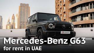 Mercedes-Benz G63 for rent in Dubai