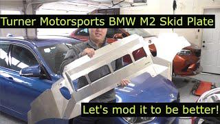 Turner Motorsports BMW M2 Skid Plate, The Struggle is Real