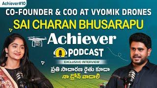 Vyomik Drones Co-Founder Sai Charan Achiever Podcast Interview| Telugu Podcast Interview| SocialPost