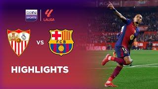 Sevilla 1-4 Barcelona | LaLiga 24/25 Match Highlights