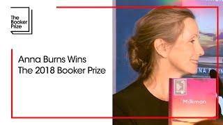 Anna Burns Wins The Booker Prize for 'Milkman' (2018) | The Booker Prize