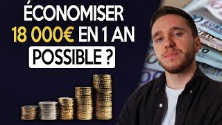 Comment économiser BEAUCOUP d'argent | LES 5 TECHNIQUES D'ÉPARGNE