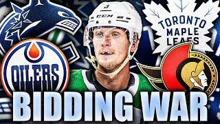 HUGE BIDDING WAR BETWEEN LEAFS, CANUCKS, OILERS, SENATORS: JOHN KLINGBERG'S NHL RETURN COMING SOON