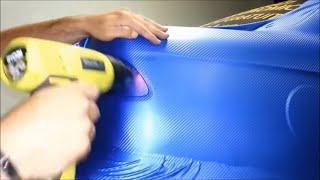 Do it Yourself (DIY) Car Wrapping: Applying vinyl wrap 5/13 (first time)