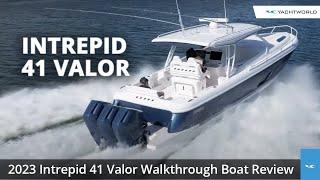 Intrepid 41 Valor Sports Cruiser Full Walkthrough Boat Review