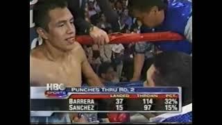 Marco Antonio Barrera vs Enrique Sanchez