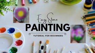 Easy Stone Painting Ideas || Stone Painting DIY || Stone Art for Beginners || Pebble Art  #video