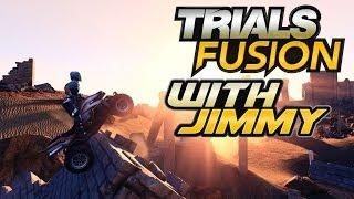 Trials Fusion w/ Jimmy - FMX Challenges | Crazy Flips, Tricks and Fun