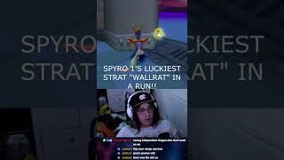 spyro 1 "WALLRAT" in a run!!!