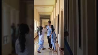 Surprise slapping game girls  College happiness #surprise #game #slap #collegelife #kerala