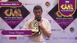 Sonu Nigam Shares His Thoughts at Clef Music Awards