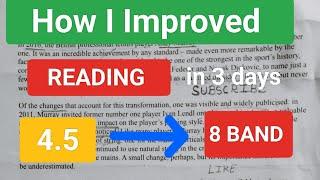 IELTS Reading Tips|Never Fail In IELTS Reading  | How I Improved READING true false not given tips