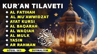 Fatiha, Ayetel Kürsi, Yasin, Rahman, Vakıa, Mülk, Kehf, Fetih, Duhan, Cuma, Nebe Sureleri