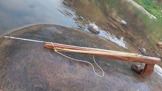 How I made the spear gun that I usually use for diving | Cách Làm Súng Bắn Cá || Donald Lo DIY