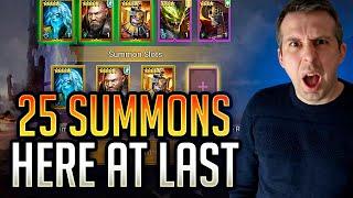 RAID HAVE FINALLY DONE IT! x25 SUMMONS | Raid: Shadow Legends