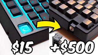 TECLADO DE $15 vs TECLADO de $500