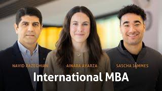 International MBA - The experience of Navid, Ainara & Sascha | EADA Business School