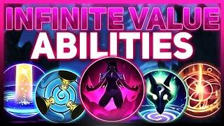 Infinite Value Abilities - The Most POWERFUL (or Useless) Abilities in League of Legends