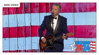 Raw video: Singer-songwriter Jason Isbell performs at the Democratic National Convention