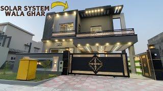 NO ELECTRICITY BILL (SOLAR POWERED) 10 Marla LUXURY DESIGNER House For Sale in Bahria Town Islamabad