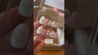 수제네일팁 포장 | pack an order with me  packing order asmr small business #shorts #asmr