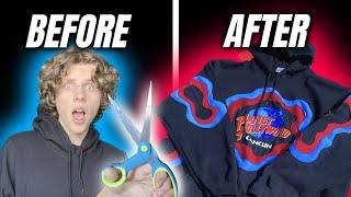 The SECRET to Making CUSTOM HOODIES!! (full tutorial)