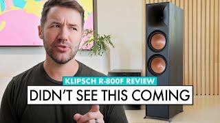 NEW Klipsch Reference Speakers! KLIPSCH R-800F Review + R-50M