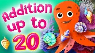 Addition up to 20 | Math for Kindergarten & 1st Grade | Kids Academy