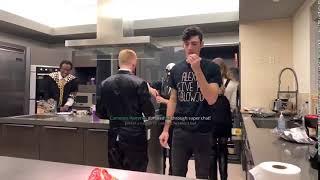 Look how Ice Poseidon and his gf Kimberly avoid each other lol [Awkward]