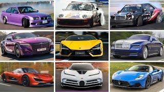 Major Car Brands Of Drift Cars, Luxury Cars and Supercars...