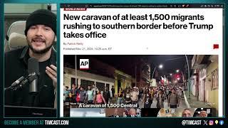 MASSIVE Migrant Caravan RUSHES To US Border After Trump Win, Trump WILL invoke MILITARY To Deport