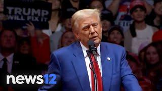 Former President Trump rallies supporters at Madison Square Garden | News 12