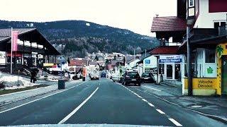 Bodenmais im Bayerischen Wald  : Spaziergang und Autofahrt durch Bodenmais