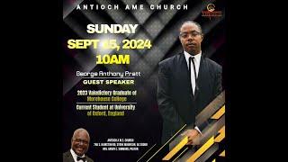 Antioch AME Live:  "Sunday Worship "   Pastor Vandy Simmons