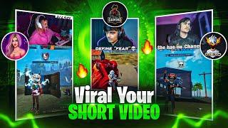 How To Viral Free Fire Short Video  | This Trick Viral Your Short Video