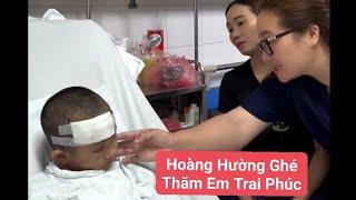 HOÀNG HƯỜNG GHÉ THĂM BÉ BẢO EM TRAI BÉ PHÚC