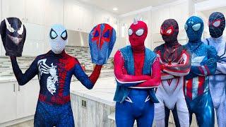 What If Many SPIDER-MAN Vs JOKER...?? || Who's The FAKE White Spider-Man...?? ( Live Action Video )