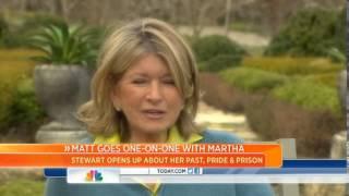 Martha Stewart on prison: 'It's terrible'