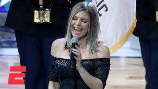 Fergie sings the national anthem at the NBA All-Star Game | ESPN