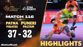 #PatnaPirates clinch crucial 5 points against #PuneriPaltan! | #ProKabaddiOnStar HIGHLIGHTS