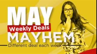 It’s May-Hem this month at Furniture Zone!