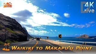 Beautiful Oahu East Coast | Waikiki to Makapuu via HI-72 Hwy | Honolulu, Oahu  Hawaii 4K Driving